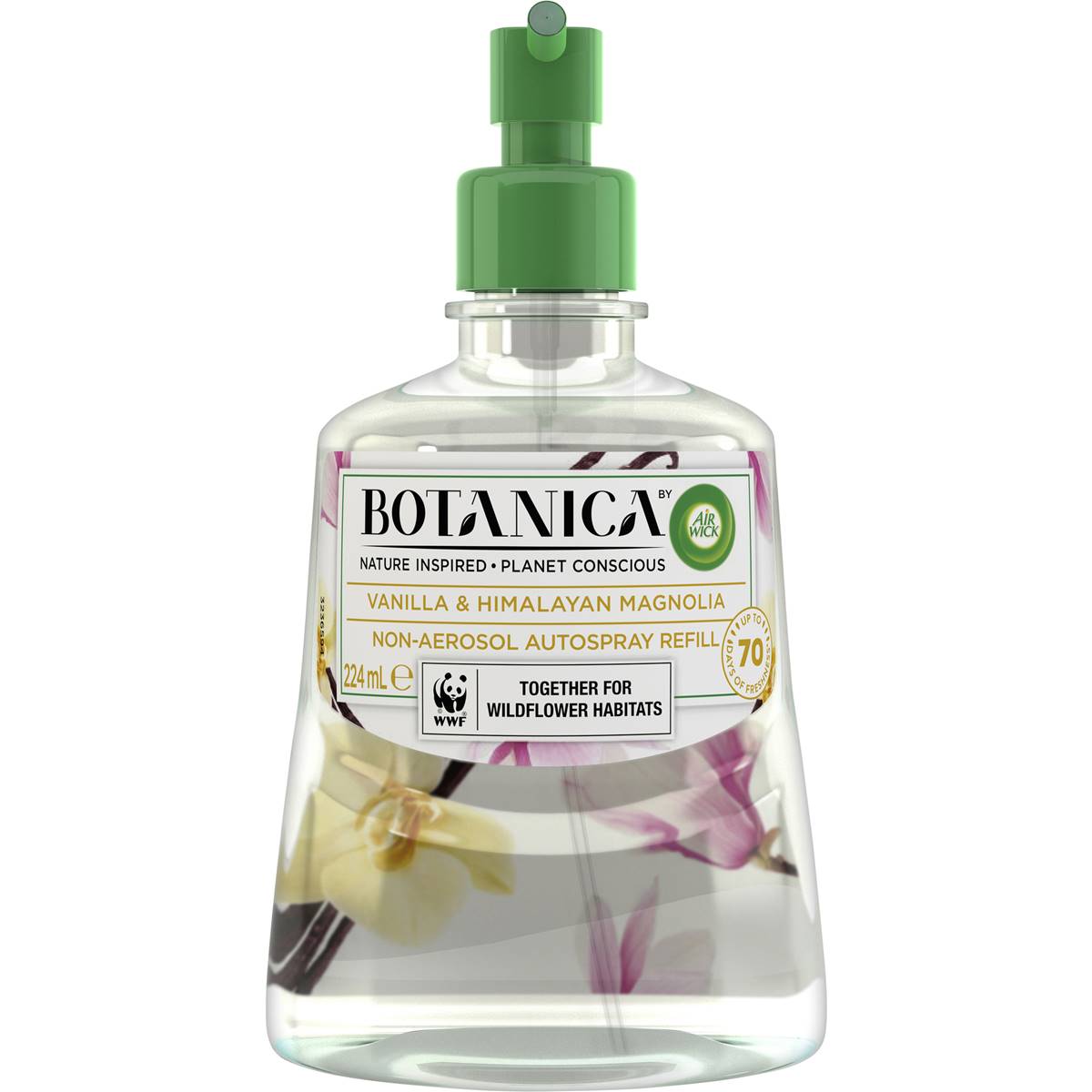 Air Wick Botanica Vanilla & Magnolia Automatic Air Freshener Refill 224mL