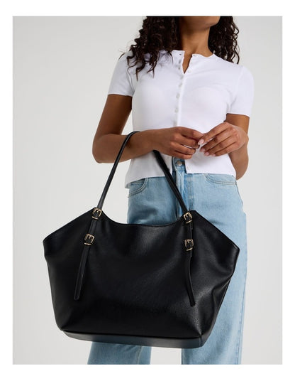El Monte Tote Bag in Black