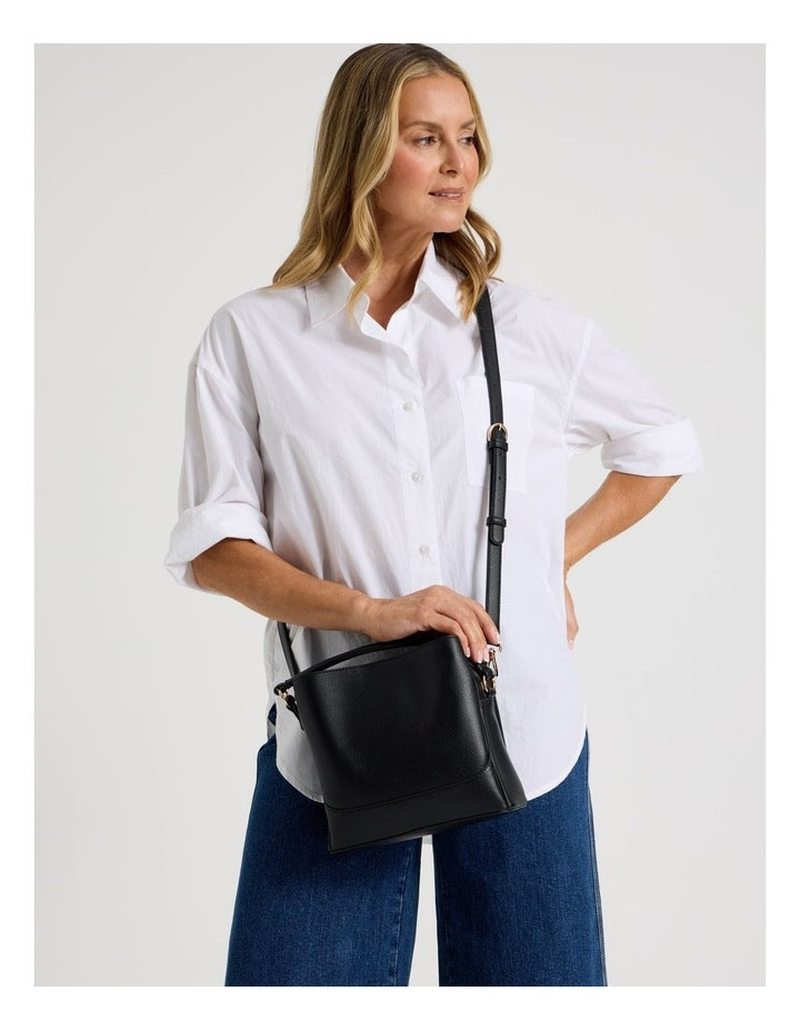 Washington Crossbody Bag in Black