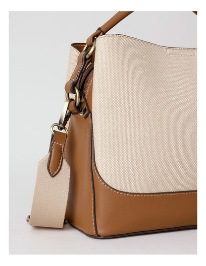 Washington Crossbody Bag in Tan