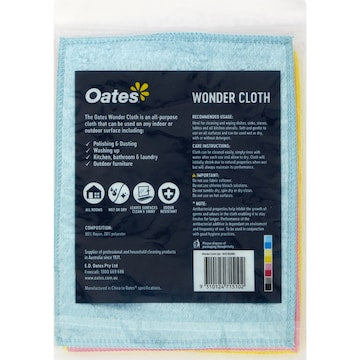Oates Wonder Cloth 3 pack