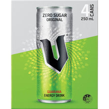 V Energy Sugar Free 250mlx 4