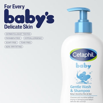 Cetaphil Baby Gentle Wash & Shampoo 400mL