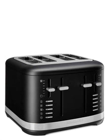 KMT4109 4 Slice Toaster Matte Black