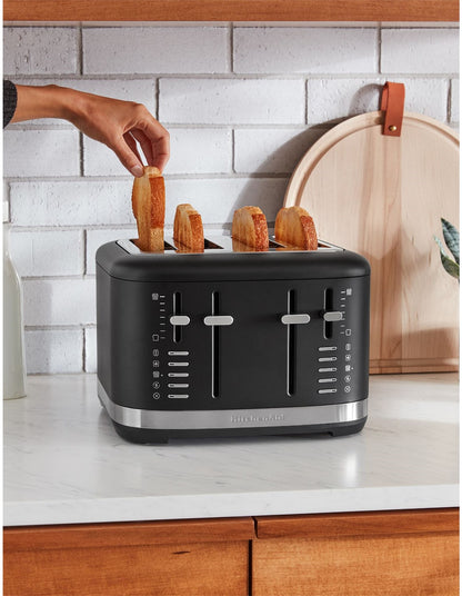KMT4109 4 Slice Toaster Matte Black