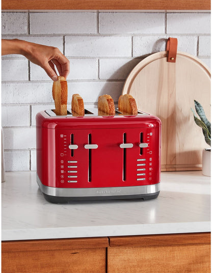 KMT4109 4 Slice Toaster Empire Red