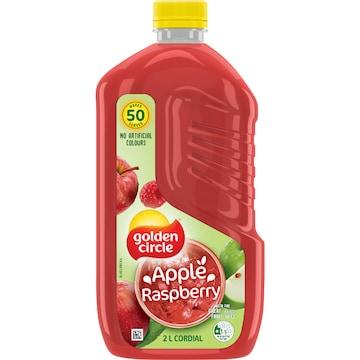 Apple Raspberry Fruit Cordial 2 Litres