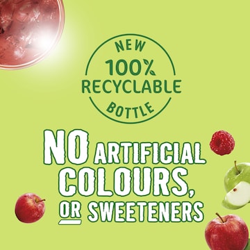 Apple Raspberry Fruit Cordial 2 Litres