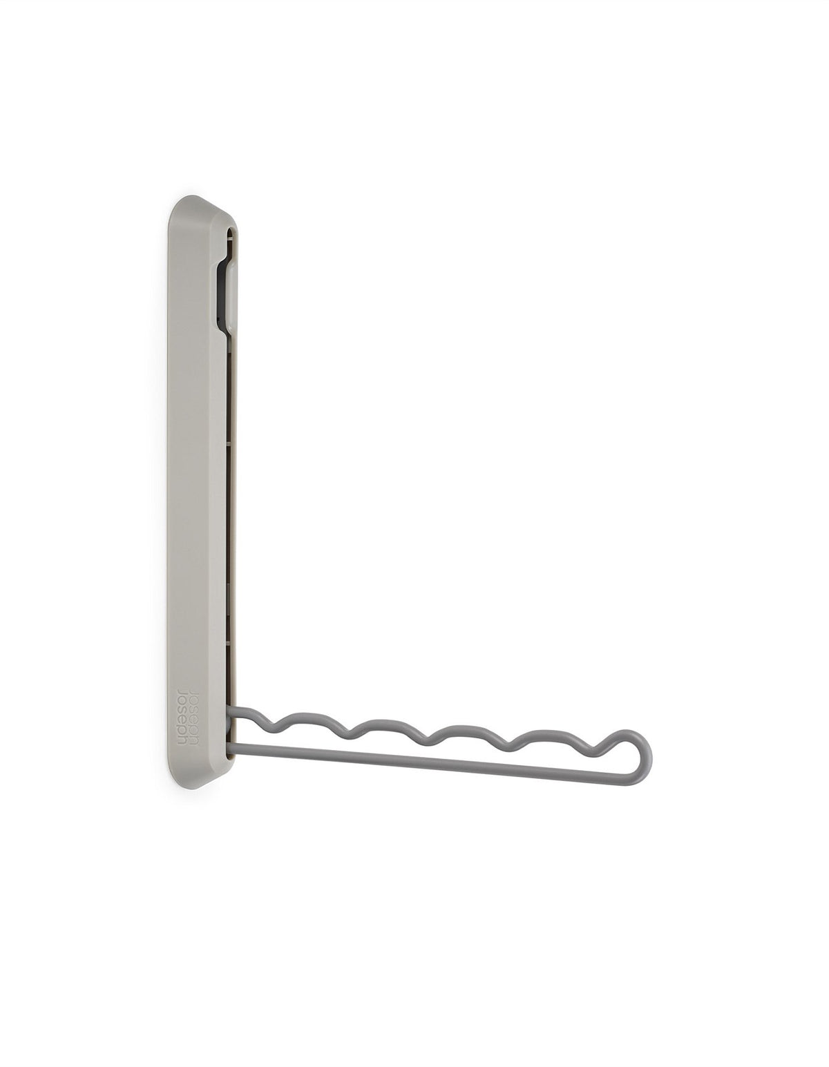 Orderly 25.7cm Retractable Hanging Rail Ecru