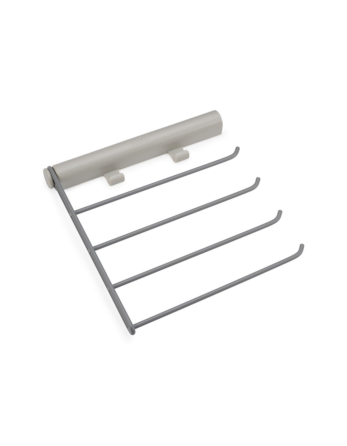 Orderly 22.6cm x 22cm Belt Tie and Scarf Rail Ecru
