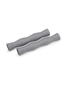 Orderly 20cm Set of 2 Wide Rail Spacer Grey Set