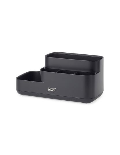 EasyStore 24.9cm Bathroom Storage Caddy Matt Black