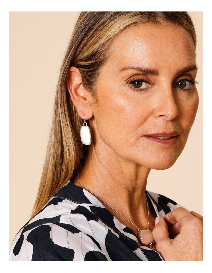 Drop Earring in Gold/Silver