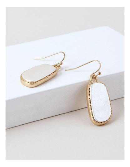 Drop Earring in Gold/Silver