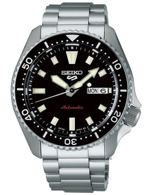 Seiko 5 Sports Watch SRPL85K SKX in Silver