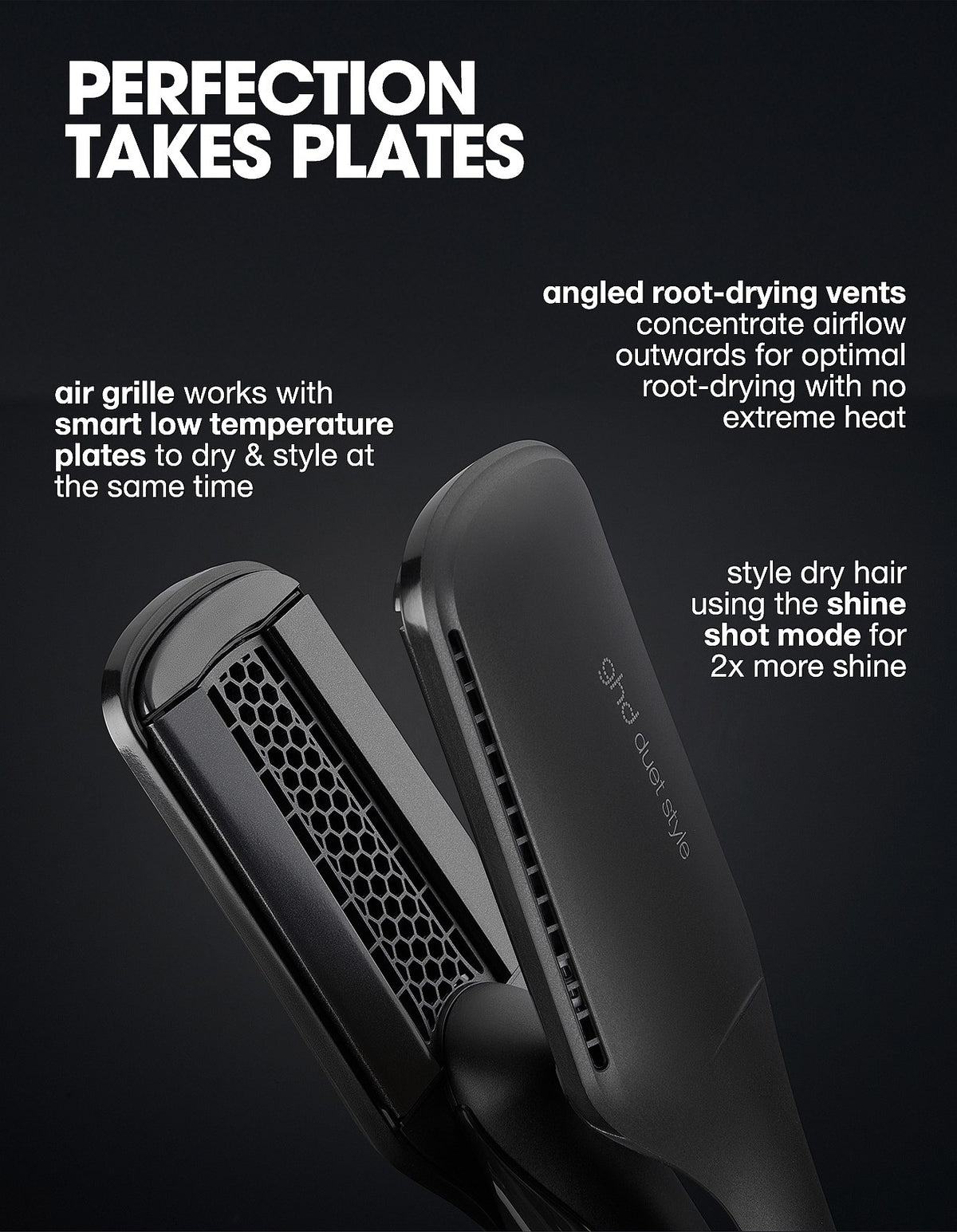Duet Style 2 in1 Hot Air Styler Black
