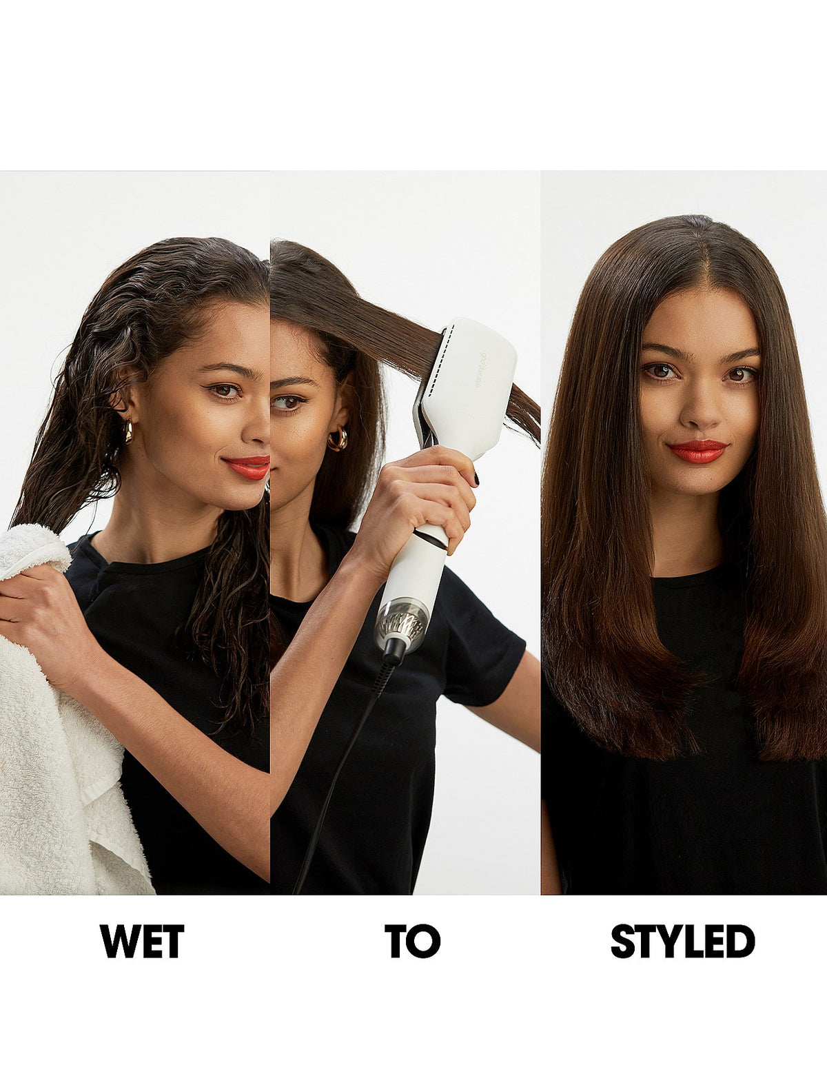 Duet Style 2 in1 Hot Air Styler Black