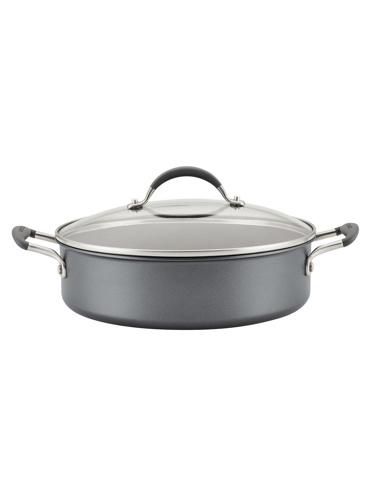 ScratchDefense A1 Nonstick Induction Covered Sauteuse 28cm/4.7L