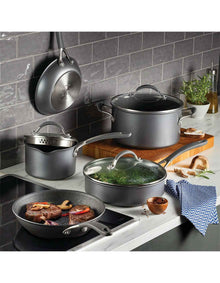 ScratchDefense A1 Nonstick Induction 5 Piece Cookware Set