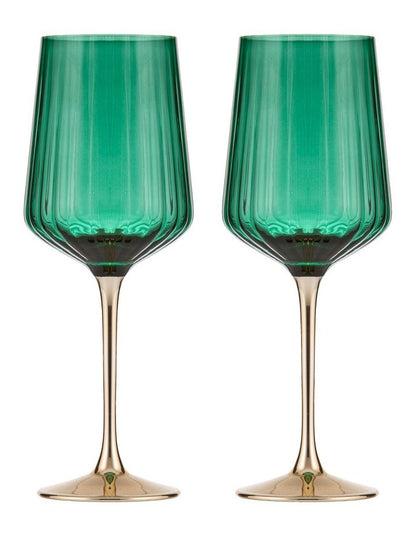 Valentina Wine Glass 2 Pack in Forest