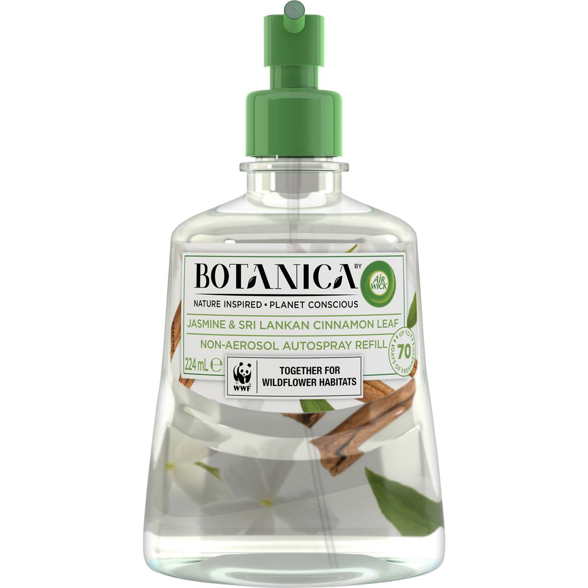 Air Wick Botanica Jasmine & Cinnamon Automatic Air Freshener Refill 224ml