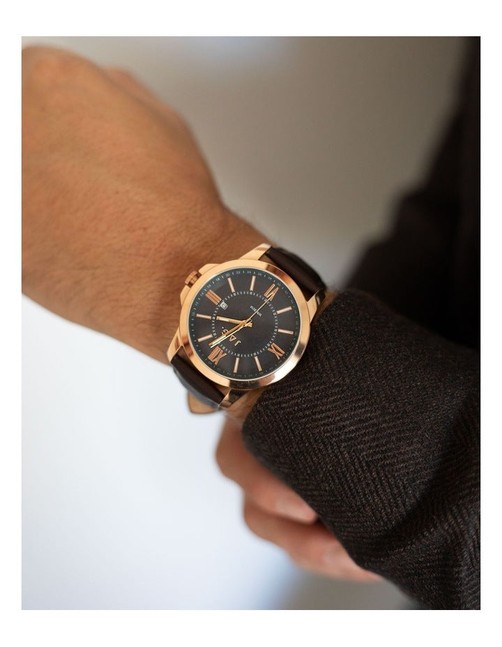 Xavier Watch in Rose Gold