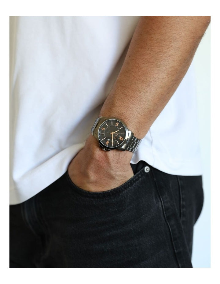 Xavier Watch in Gunmetal