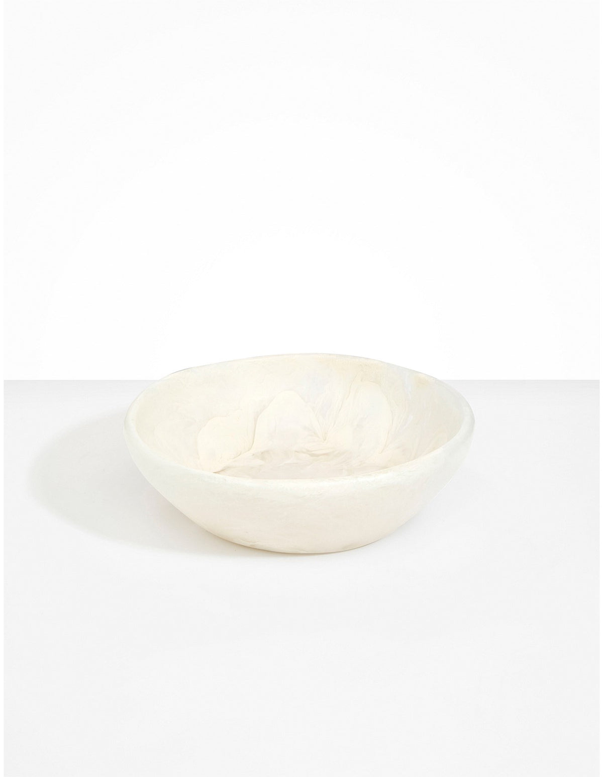 LARGE SALAD BOWL CHALK SWIRL