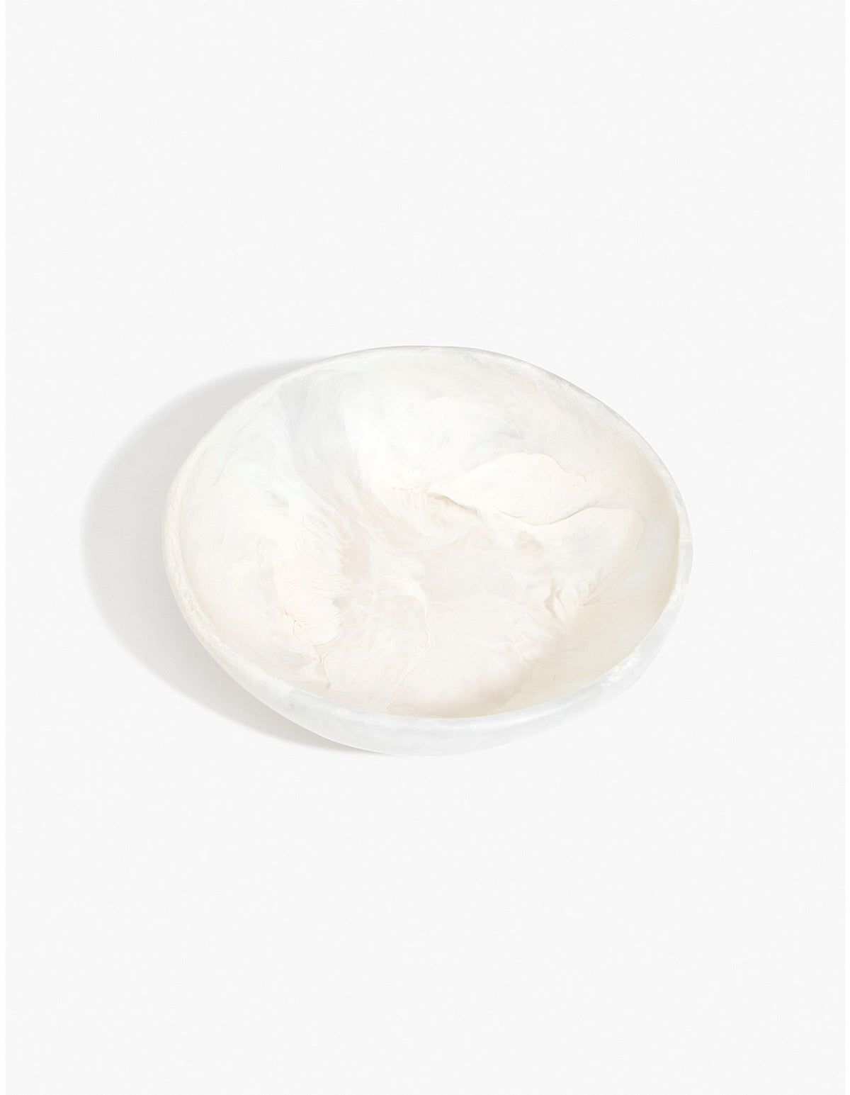 LARGE SALAD BOWL CHALK SWIRL