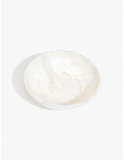 LARGE SALAD BOWL CHALK SWIRL