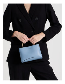 Carolina Mini Tote Bag in Blue