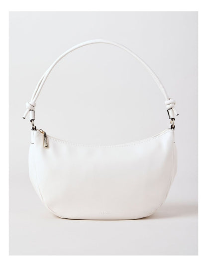 Annette Shoulder Bag in White
