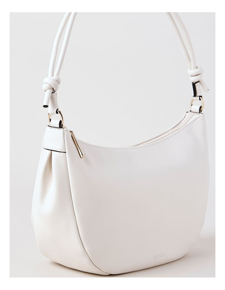 Annette Shoulder Bag in White