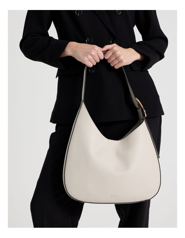 Lexie Shoulder Bag in Soft Grey
