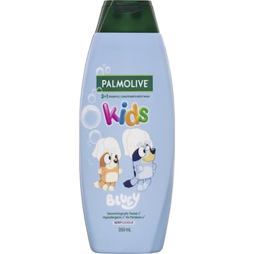 Palmolive 3 In 1 Bluey Kids Shampoo Conditioner & Body Wash 350mL