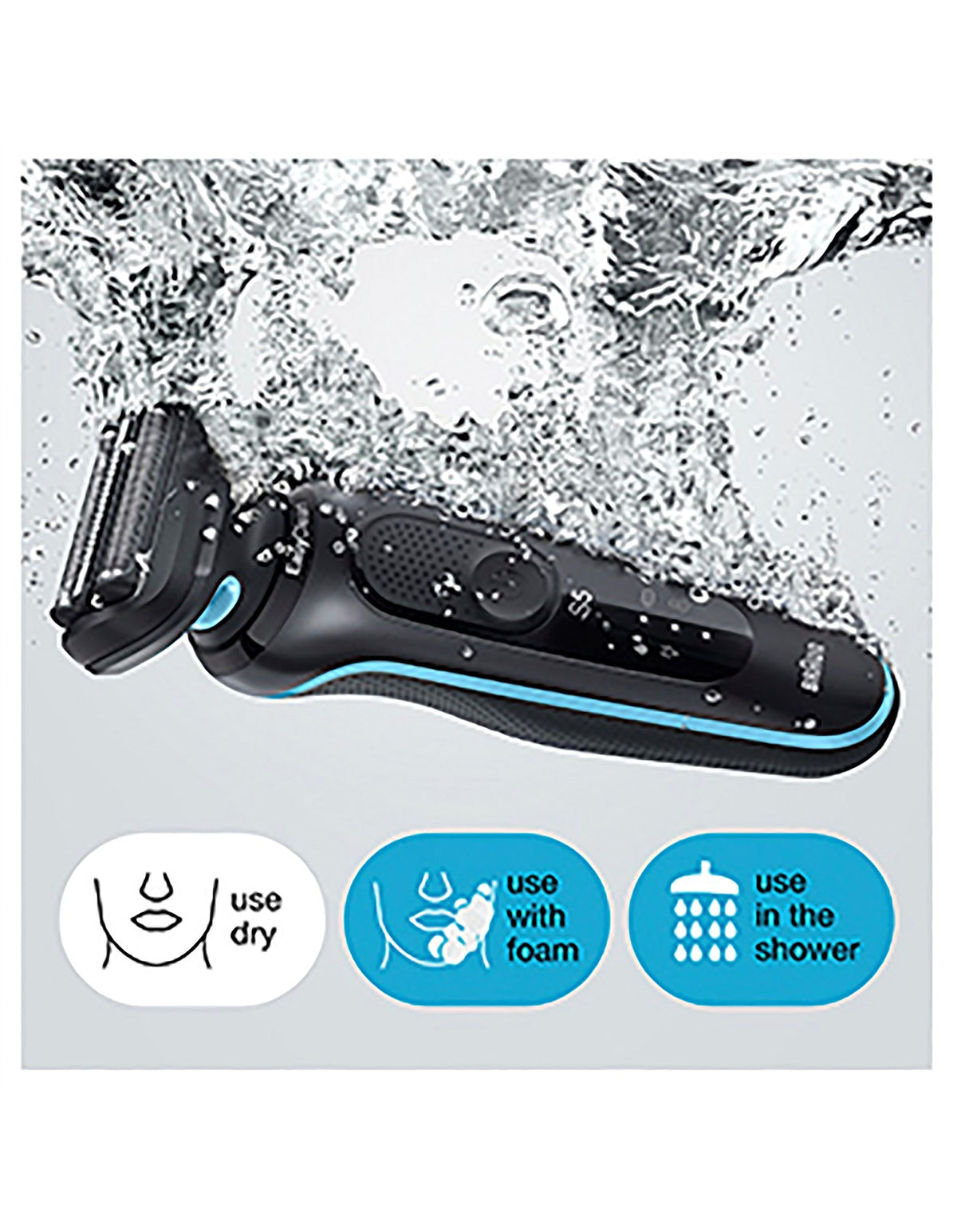 51-M1200s Series 5 Wet & Dry Shaver