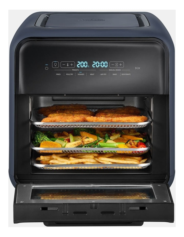 AFP5100BL FlexiFry Airfryer Oven 10L in Midnight Blue
