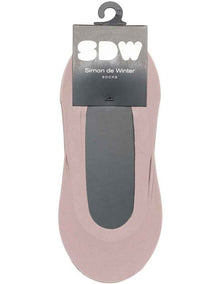 Laser Cut Footlets Socks 3 Pack in Cocoa