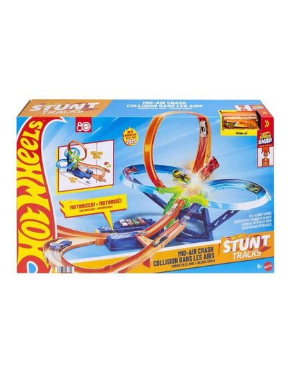 Stunt Tracks Mid-Air Crash Playset