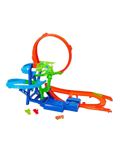 Stunt Tracks Mid-Air Crash Playset