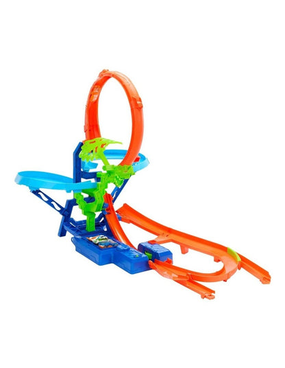 Stunt Tracks Mid-Air Crash Playset