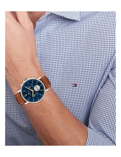 Tyson Leather Dial 1710703 Watch in Navy