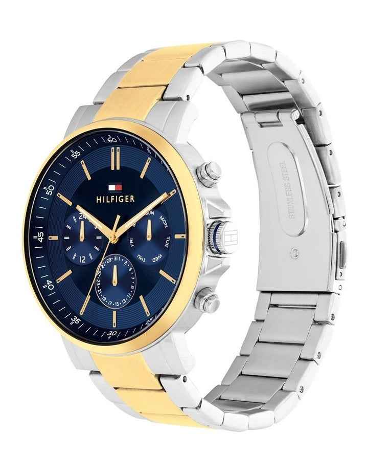 Tyson Stainless Steel & Ionic Plated Thin Steel Dial 1710710 Watch in Blue