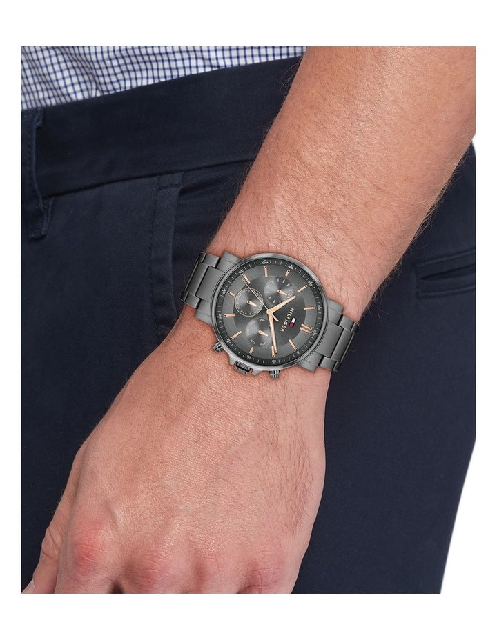 Tyson Ionic Plated Steel Dial 1710711 Watch in Grey