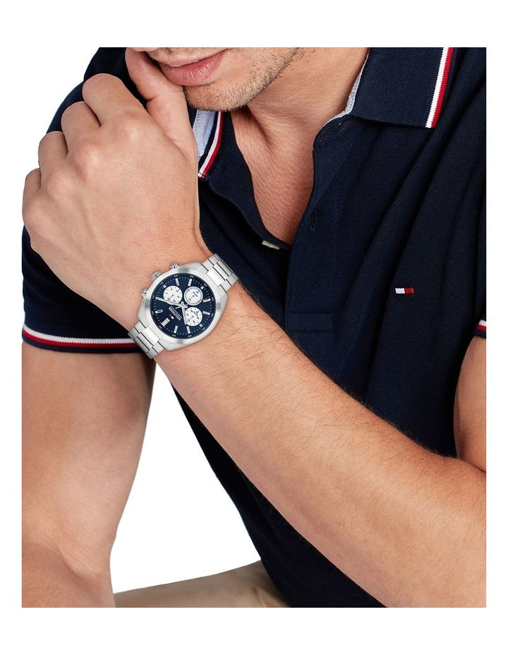 Hudson Stainless Steel Dial 1710722 Watch in Blue