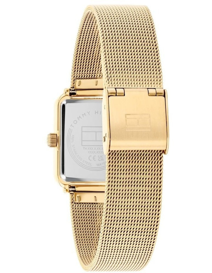 Tea Tank Ionic Plated Thin Steel Dial 1782791 Watch in Green