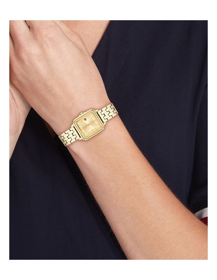 Mia Ionic Plated Thin Steel Dial 1782832 Watch in Champagne