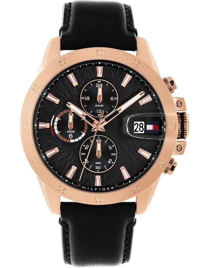 Jameson Leather Dial 1792194 Watch in Black