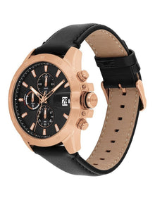 Jameson Leather Dial 1792194 Watch in Black