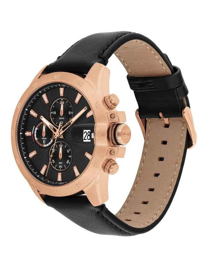 Jameson Leather Dial 1792194 Watch in Black